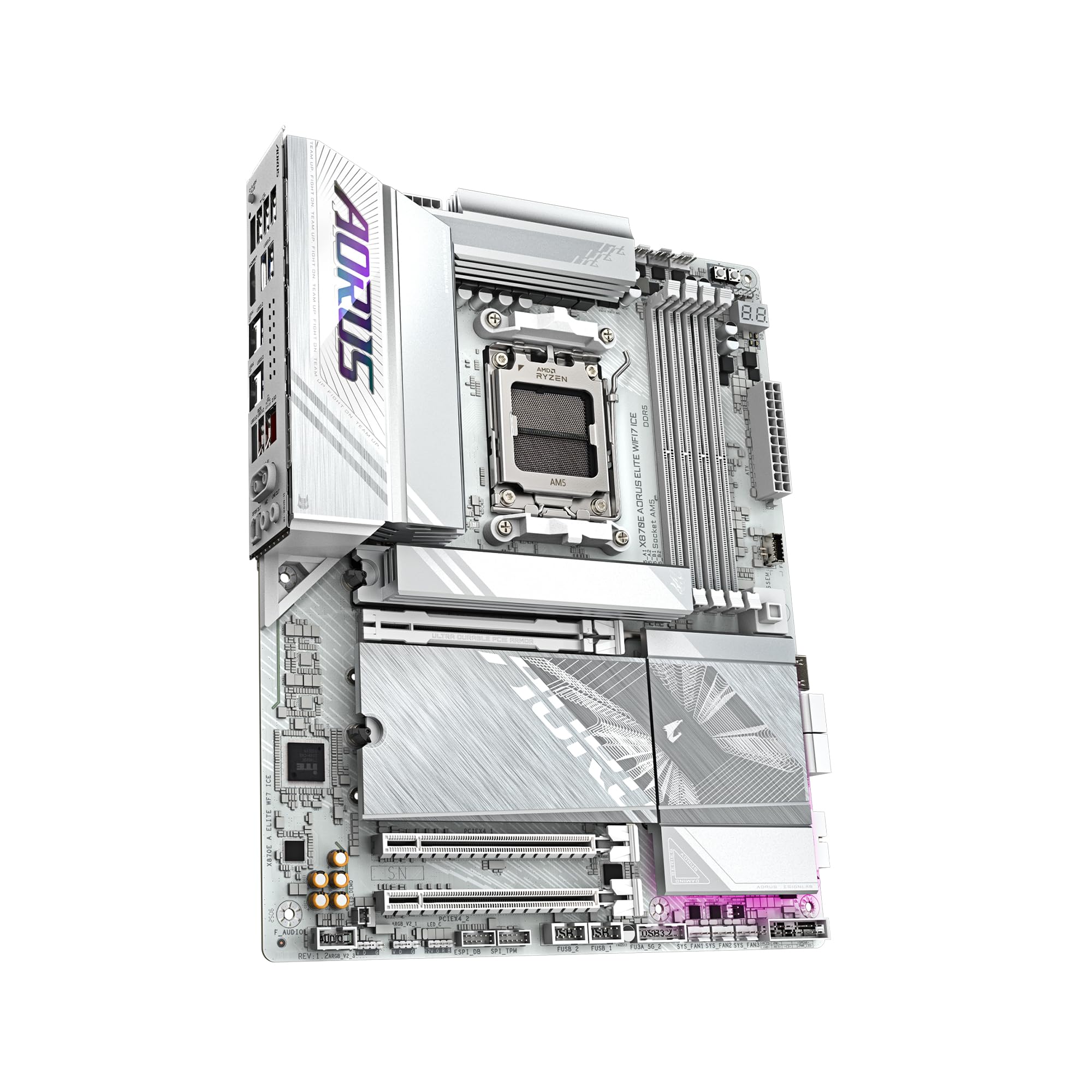 Amazon.com: GIGABYTE X870E AORUS Elite WIFI7 ICE AMD AM5 LGA 1718